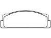 刹车片 Brake Pad Set:SE-127165005A