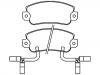 刹车片 Brake Pad Set:0060 750 464