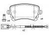 刹车片 Brake Pad Set:3D0 698 451