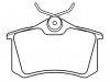 刹车片 Brake Pad Set:1H0 698 451 E