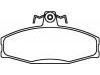 тормозная кладка Brake Pad Set:6U0 698 151 E