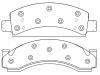 тормозная кладка Brake Pad Set:15649295
