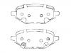 тормозная кладка Brake Pad Set:10445528