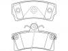 тормозная кладка Brake Pad Set:F1010371510